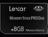 Memory stick pro duo lexar 8gb
