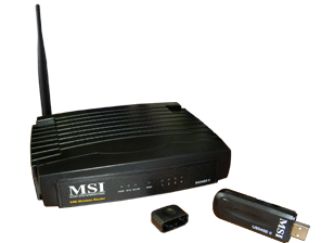 Kit MSI Wireless (RG54SE II+US54SE II)-WLAN Kit II (RG54SE II+US54SE II)