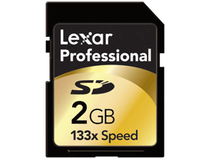 Secure Digital Lexar 133X 2GB