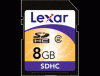 Secure Digital Lexar 8GB SDHC