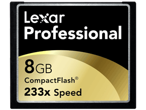 Compact Flash Lexar 233x 8GB
