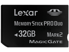 Memory stick pro duo 32gb