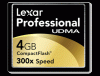 Compact flash lexar 300x