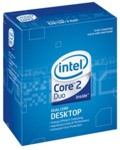 Intel core2 duo e8500