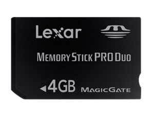 Memory Stick PRO Duo 4GB