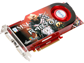 Placa Video MSI HD4870 1GB DDR5