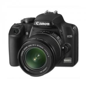Aparat Foto Canon DSLR EOS 1000D Kit(obiectiv inclus)