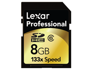 Secure Digital Lexar 133X SDHC 8GB