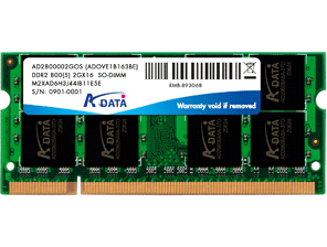Memorie A-Data 2GB - DDR2 800 SO-DIMM