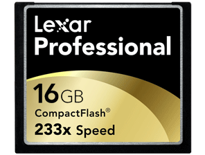 Compact Flash Lexar 233x 16GB