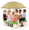 Masuta de copii pentru picnic cu umbrela