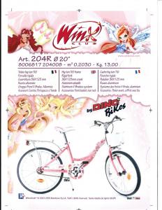 BICICLETA DINO BIKES   WINX 20"