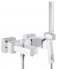 Baterie cada cu set dus grohe eurocube,montare pe