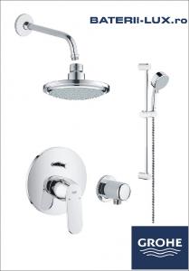 Pachet complet baterie baie montaj incastrat Grohe Eurosmart Cosmo