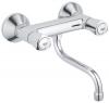 Baterie bucatarie grohe avina cu montare pe perete-31066000