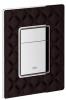 Placa actionare wc Grohe Skate Cosmopolitan negru-with leather surface