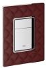 Placa actionare wc Grohe Skate Cosmopolitan rosu-with leather surface