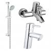 Pachet baterii 3 in 1 baterii cada Grohe Concetto set dus bara