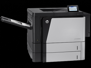 HP LaserJet Enterprise M806dn Printer,  Mono LaserJet Enterprise Printer,  A3,  Up to 55 ppm A4/letter,  built in networking,  paper hand ling,  floor standing .