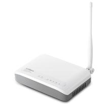 Wireless Broadband Router 802.11n 150Mbps with 4 port switch,  3-in-1 Router,  Access Point,  and Range Extender,  WISP,  WEP,  WPA,  WPA2 ,  DDNS,  DMZ,  Virtual Server,  QoS and DHCP,  NAT,  1 x 5 dbi external fixed antenna