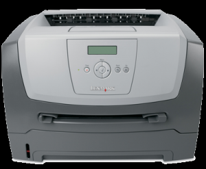 Imprimanta Laser Monocrom A4 Lexmark E350d, 33 pagini-minut, 80000 pagini-luna, 600 x 600 Dpi, Duplex, 1 x USB, 1 x Paralel, cartus toner inclus, 2 Ani Garantie