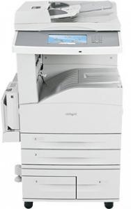 Imprimanta LaserJet Monocrom, A3-A4, Lexmark, X860de, 35 pagini-minut, 150000 pagini-luna, 1200 X 1200 dpi, Duplex, Scaner A3-A4, DADF, USB, Network, FAX, Toner inclus