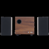 Totek 2.1 Multimedia Speakers Wooden Subwoofer 10W Wired Standard audio input jack 3.5mm USB 5V 3 channels Volume Knob