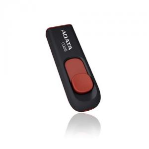 4GB USB 2.0 C008 , Innovative design, Remarkable performance, Easy Thumb Activated Capless Design, Black