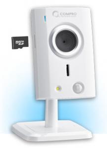 TN50 IP Camera,  image Sensor 1/7       progressive scan CMOS sensor,  640x480 solution,  H.264 and MJPEG compression,  Dual video streaming ,  10X digital zoom,  Exclusive smartphone app,  Built in microphone   Speaker,  Two-way audio,  Smart motio