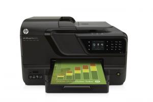 Officejet Pro 8600A e-All-in-One  Printer,  Fax,  Scanner,  Copier,  A4,  print (ISO speed): max 18ppm a/n,  13ppm color,  max 4800x1200dpi ,  HP PCL 3 GUI,  HP PCL 3 Enhanced,  duplex,  CGD 6.75cm touchscreen,  tava 250 coli  scanner: flatbed,  CIS,  ADF