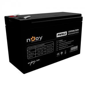 12V9Ah Rechargeable Battery PW912 Standard use: 3-5 years Low self- discharge More than 260 cycles at 100% DOD