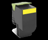 Lexmark 802XY Yellow Extra High Yield Return Program Toner Cartridge   4000 pages   CX510de / CX510dhe / CX510dthe