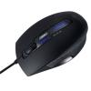 Asus GX850 Mouse   Wired  Interfata PC USB   Laser   Negru   5000 DPI   Butoane 8   Rotita scroll   0.15 g