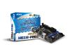 MSI H61M-P20 (G3) Intel H61 LGA 1155,  2xDDR3 1066/1333/1600* (*DDR3-1600 MHz is only supported with Intel  Ivy Bridge processors),  Dual Channel,  1xPCI-Ex16/PCI-Ex1,  4xSATAII,  LAN 10/100*1,  6xUSB 2.0 ports (Rear),  VGA/HDMI,  M-ATX form factor