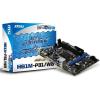 MSI H61M-P31/W8 Intel H61 LGA 1155,  2*DDR3 1066/1333/1600 max 16GB,  Dual Channel,  PCI Express3.0 x16 / PCI Express2.0 x1,  4*SATAII,  4xUSB 2.0,  VGA/DVI,  Form factor M-ATX