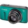 Canon powershot sx260 hs green compact   12.1 mp   bsi cmos   zoom