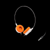 Senzo Stereo Headset - 30mm - Metal Headband - Leatherette Ear Cushion - 150cm Cable Length - Ideal for MP3   iPod
