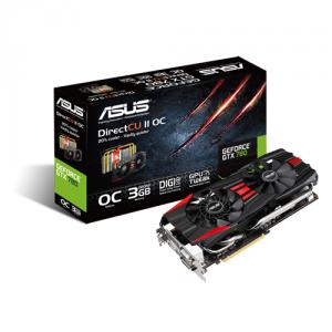 Asus GTX780-DC2OC-3GD5 3072 MB GDDR5,  384 bit ,  HDMI,  DVI,  Display Port,  PCI Express 3.0,  GeForce GTX 780