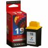 Lexmark  19 Colour Ink Cartridge   P3120/3150/706/707/ X125 Series,  X4250/X63/70/73/80/73/84/85,  Z42/42/45/51/52/53/700/705