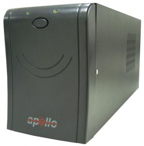 UPS Line Interactive 2000VA cablu RS232 + Software inclus built-in AVR,  overload/shortage protection,  smiling face case,  metal case ,  black ( 2x Shucko + 1 IEC C13 just for surge protection)