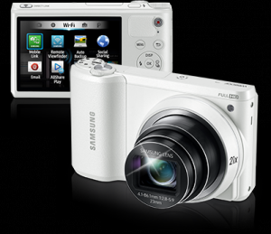 Camera foto Samsung WB800F,  obiectiv 23 mm,  16MP,  Senzor CMOS,  zoom optic 21X,  ecran tactil 3   ,  stabilizare optica a imaginii,  conec tare Wi-Fi cu Direct Link,  Remote Viewfinder,  MobileLink,  AutoShare,  ╬nregistrare video Full HD,  Mod Comp