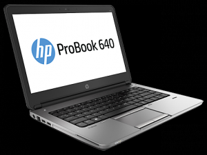 HP ProBook 640 G1, 14 inch HD 1366 x 768 pixeli LED-backlit anti glare,  Intel Core i5- 4200M (2.5 GHz,  3 MB cache,  2 cores) ,  4 GB 1600 MHz DDR3 SDRAM ,  500 GB 7200 rpm SATA,  DVD-RW ,  Intel HD 4600,  WIR 802.11 a/b/g/n ,  Bluetooth 4.0 ,  720p HD w