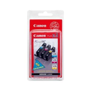 Canon CLI-526 MULTI Cartus inkjet Canon   pachet Cyan,  Magenta,  Yellow   IP4850 / MG5150/ 5250 / 6150 / 8150