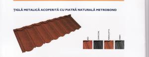 Tigla metalica Metrobond piatra naturala