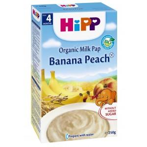 Cereale cu banane si piersici - 250gr HiPP
