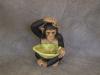 Figurina ceramica  maimuta