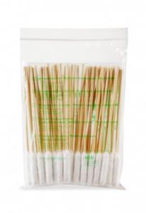 Betisoare igienice pentru curatarea urechiilor - Bamboostick - XL - 50 buc