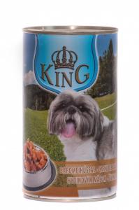 King Dog - conserva cu carne de pasare - 1240g