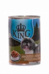King Dog - conserva cu carne de pasare - 415g