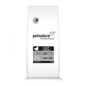 Petnature Cat Sterilized - Hrana premium pentru pisici - 10kg